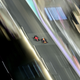 A photo of two f1 cars racing in Saudi Arabia.